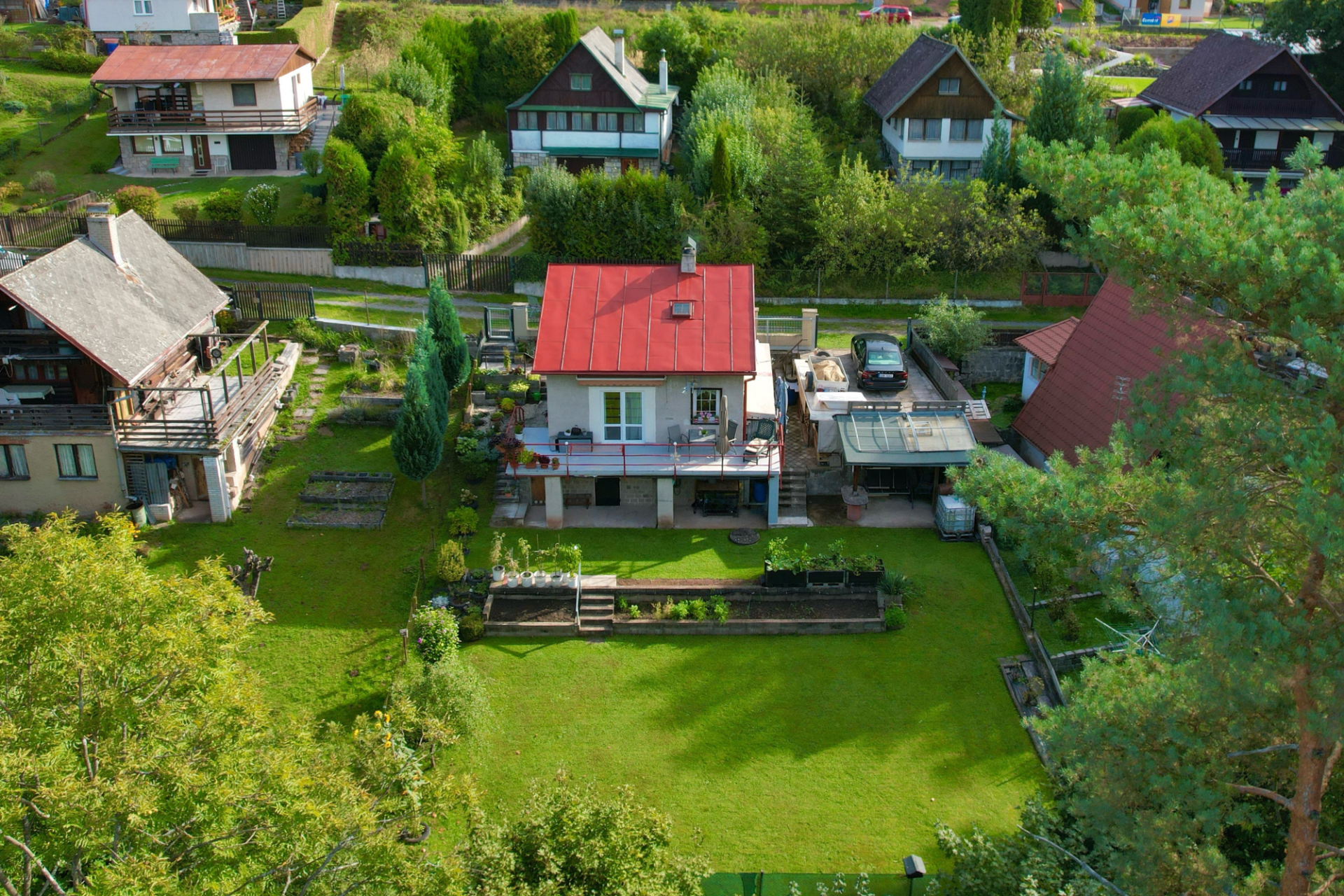 Chata ve Stříbrné Skalici